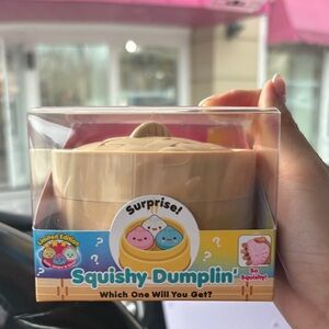 Surprise Squishy Dumplin' Toy - Tan